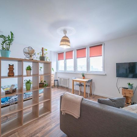 10Th Floor Studio In The City Center Of Wroclaw Lejlighed Eksteriør billede