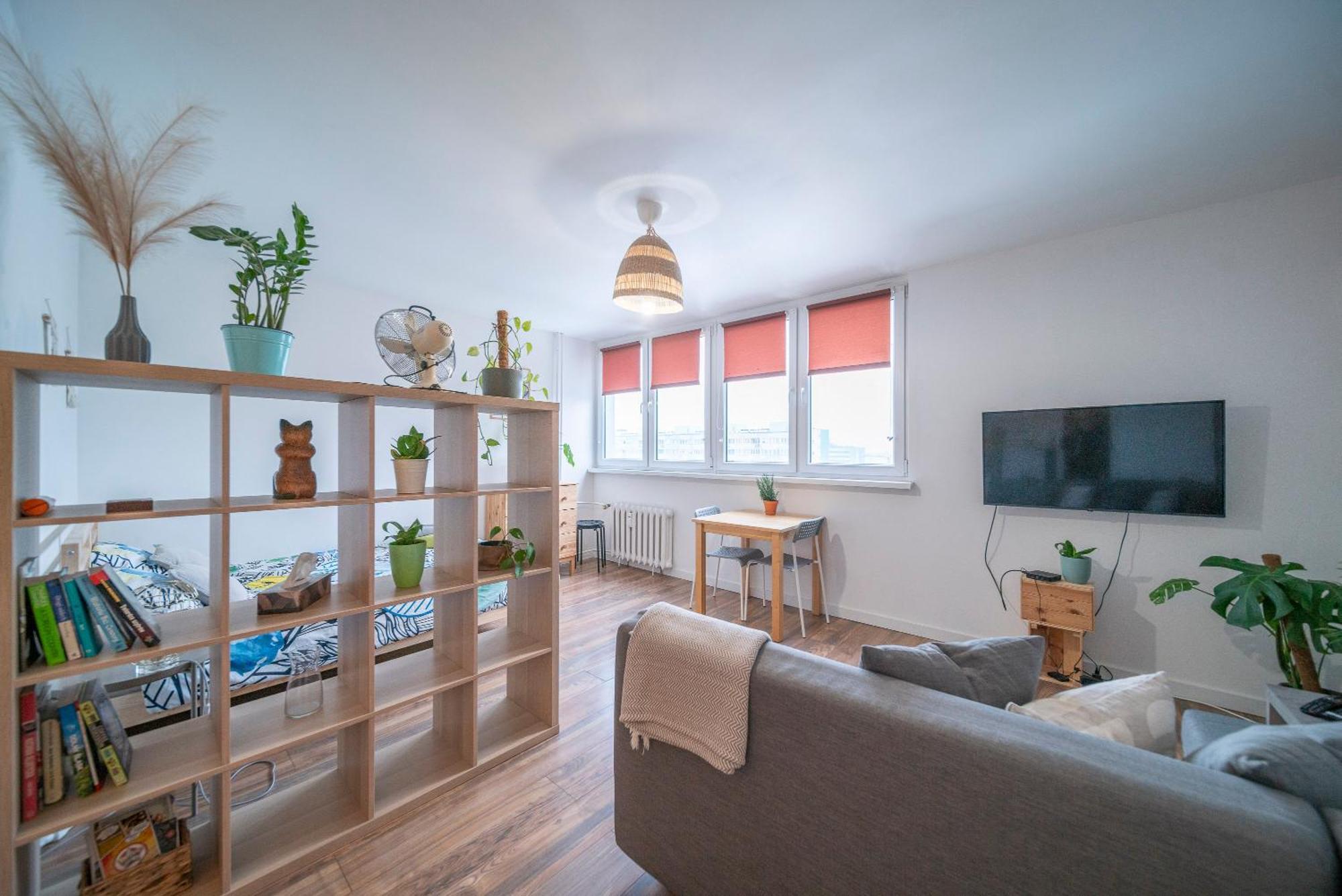 10Th Floor Studio In The City Center Of Wroclaw Lejlighed Eksteriør billede