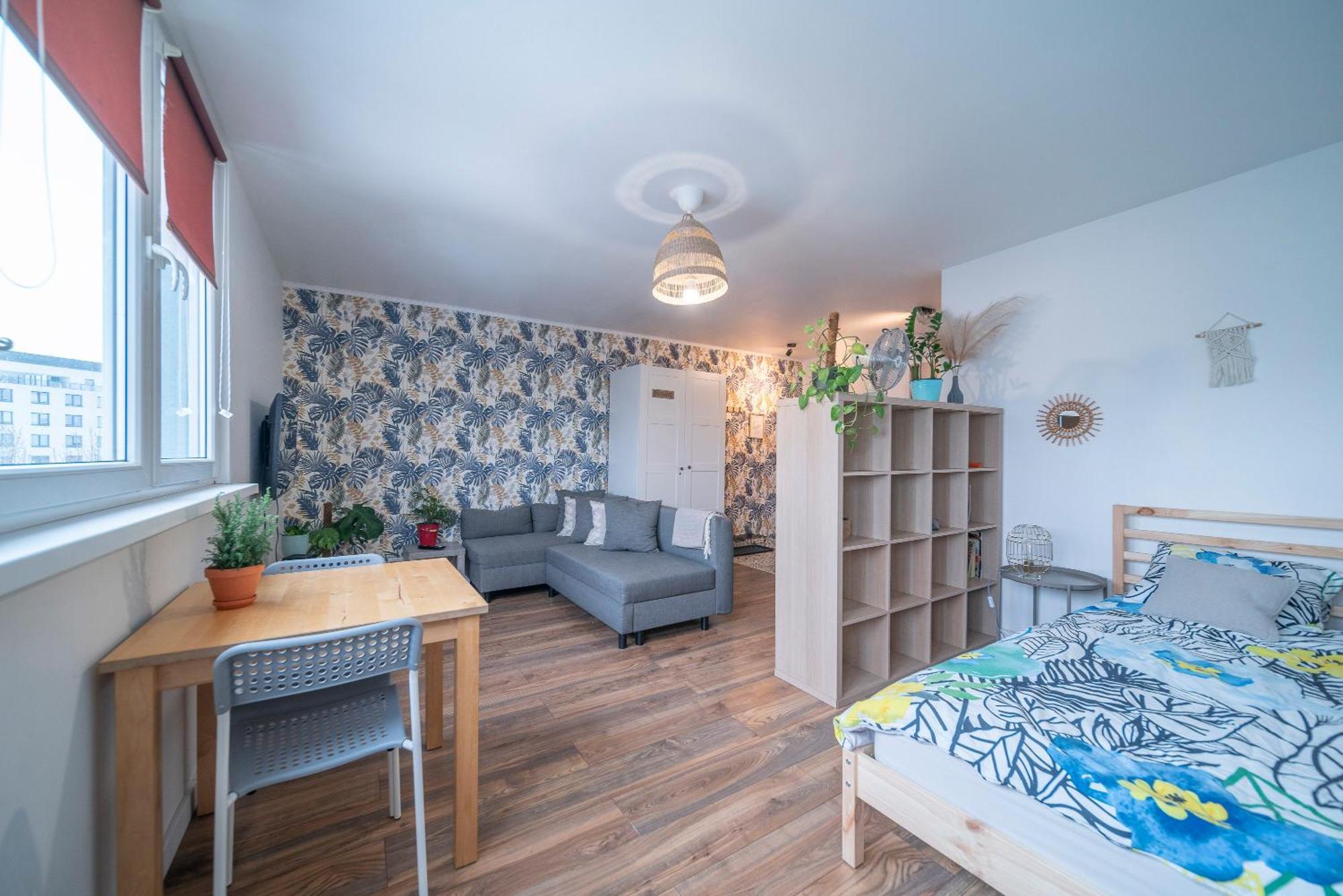 10Th Floor Studio In The City Center Of Wroclaw Lejlighed Eksteriør billede
